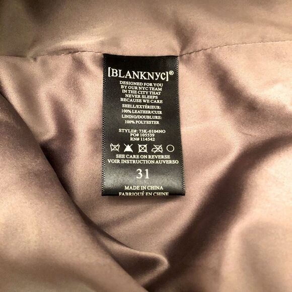 BLANK NYC Suede Miniskirt Size 26, 29 & 31 - Picture 11 of 14